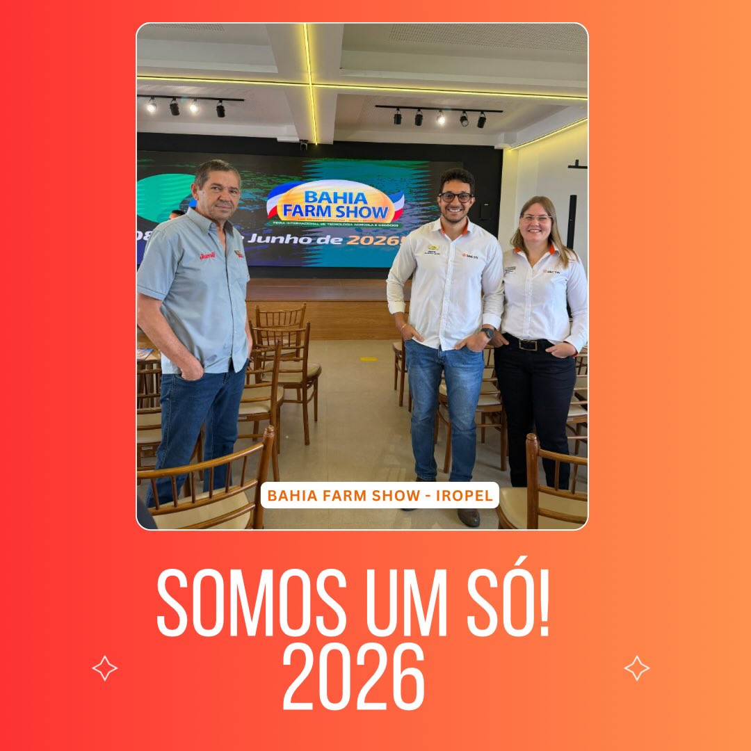 Bahia Farm Show 2026 - Somos um só!