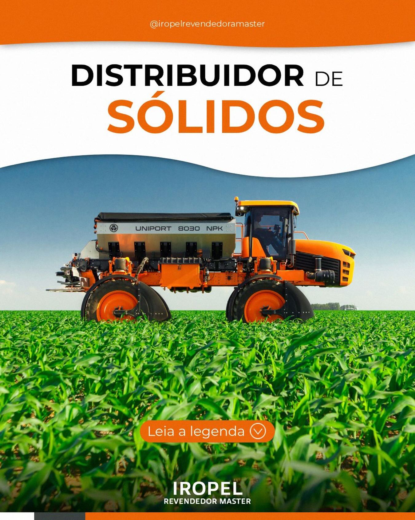 Distribuidor de Sólidos + Uniport 8030 NPK