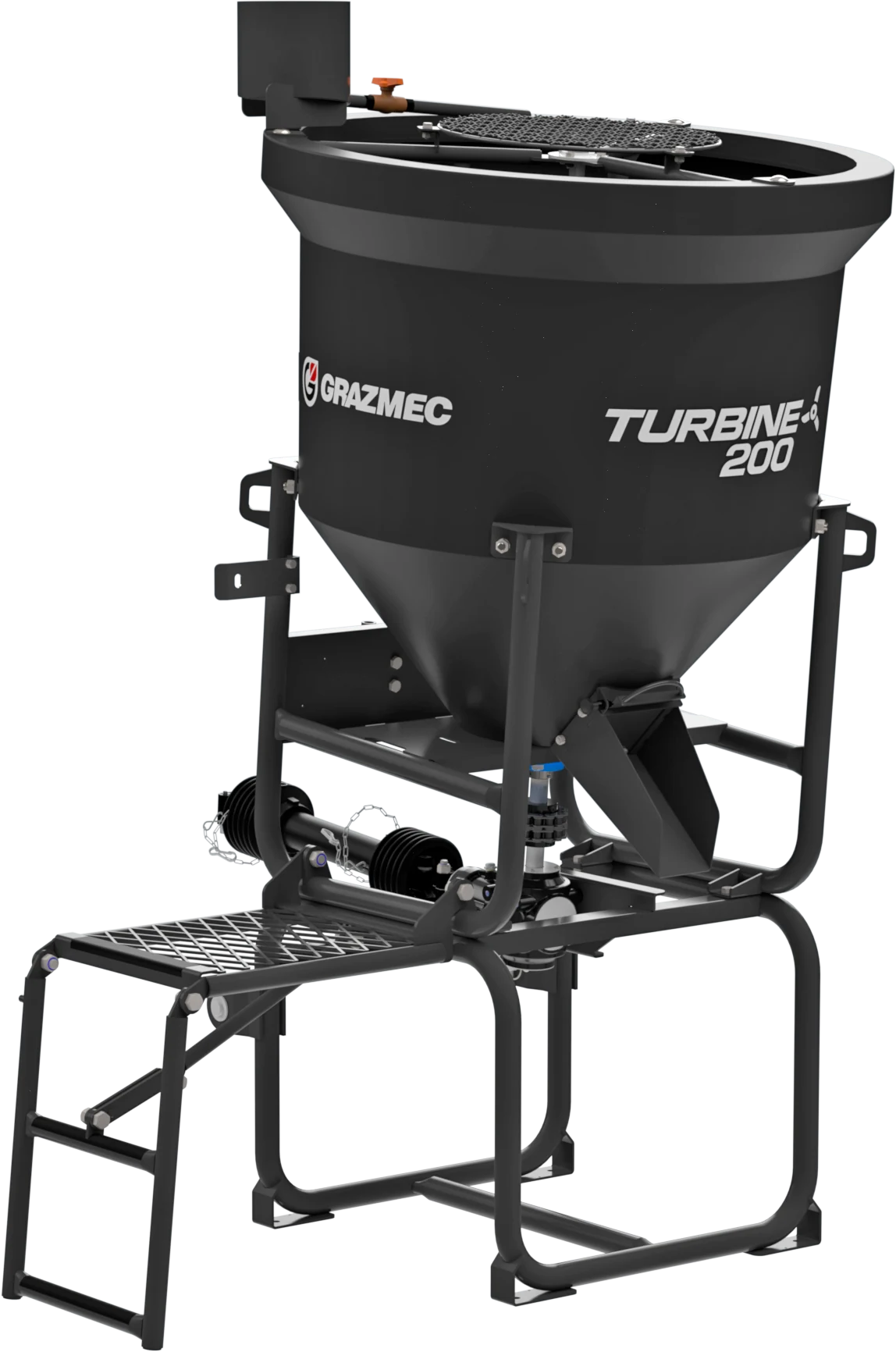 TRATADOR DE SEMENTE GRAZMEC TURBINE CARDAN