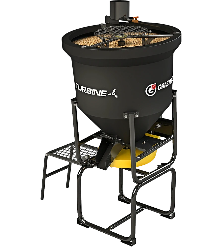 TRATADOR DE SEMENTE GRAZMEC TURBINE ELETRICO